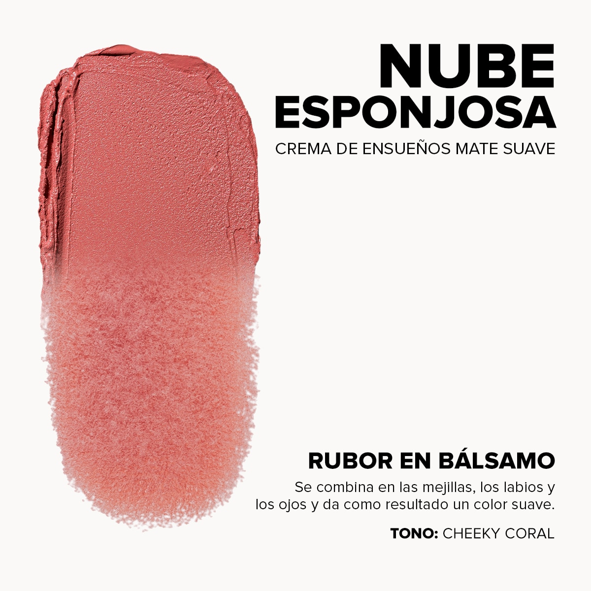 NUDESTIX STAX ALL OVER COLOR BLUSH BALM (RUBOR EN CREMA PARA ROSTRO)